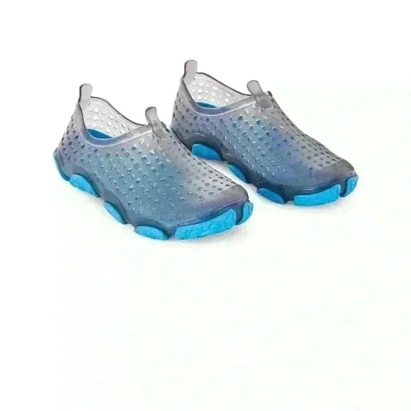 BNWT Size 11-12 George Big Boys' Neil Water Beach Swim Water Shoes Blue Slip On - Picture 1 of 11